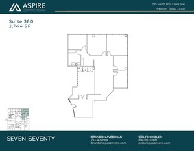 770 S Post Oak Ln, Houston, TX for rent Floor Plan- Image 1 of 3