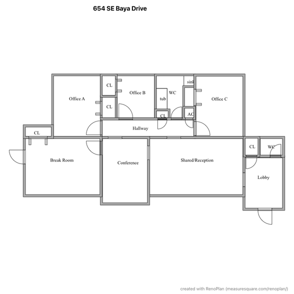 654 SE Baya Ave, Lake City, FL for sale - Floor Plan - Image 1 of 23