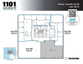 1101 14th St NW, Washington, DC to rent Floor Plan- Image 1 of 1