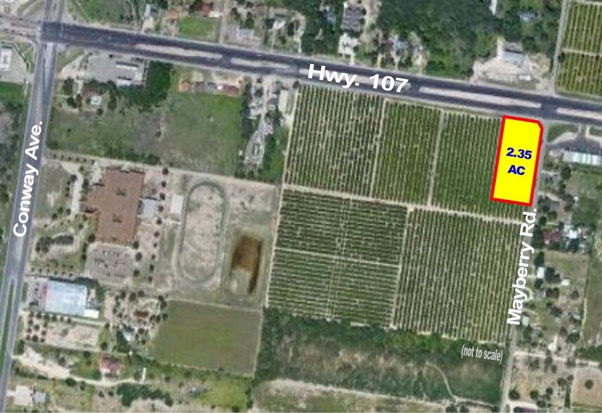 Highway 107 & Mayberry Rd, Mission, TX for sale - Building Photo - Image 1 of 4