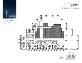 311 S Wacker Dr, Chicago, IL for rent Floor Plan- Image 2 of 3