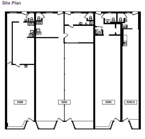 5349-53.5 W Belmont Ave, Chicago, IL for rent - Floor Plan - Image 2 of 2