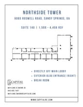 6065 Roswell Rd NE, Atlanta, GA for rent Floor Plan- Image 1 of 1