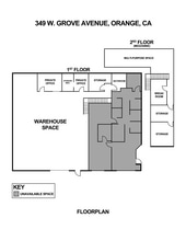 349-353 W Grove Ave, Orange, CA to rent Floor Plan- Image 1 of 1