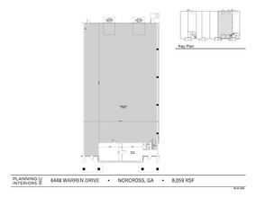 6438-6452 Warren Dr, Norcross, GA for rent Floor Plan- Image 1 of 1