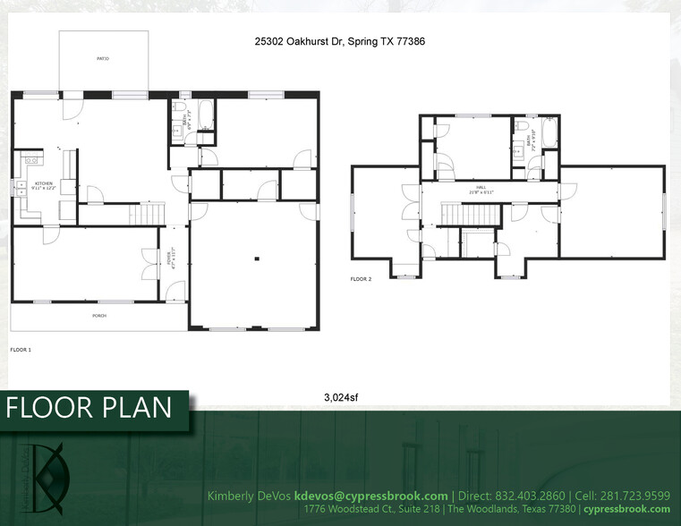 25302 Oakhurst Dr, Spring, TX for sale - Floor Plan - Image 3 of 18