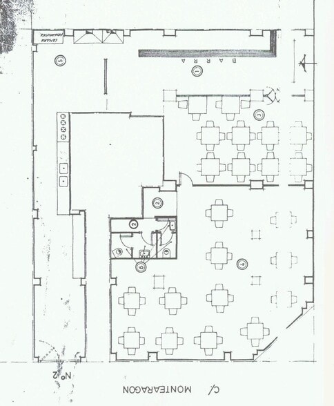 Retail in Zaragoza, Zaragoza to rent - Floor Plan - Image 2 of 2