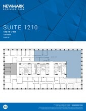 110 W 7th St S, Tulsa, OK to rent Site Plan- Image 1 of 1