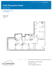 1700 Hospital South Dr, Austell, GA for rent Floor Plan- Image 1 of 1