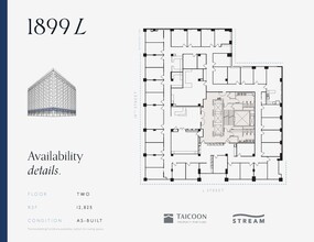 1899 L St NW, Washington, DC for rent Floor Plan- Image 1 of 1