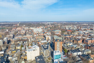 1100 Massachusetts Ave, Cambridge, MA - aerial  map view