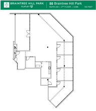 50 Braintree Hill Office Park, Braintree, MA for rent Floor Plan- Image 1 of 1