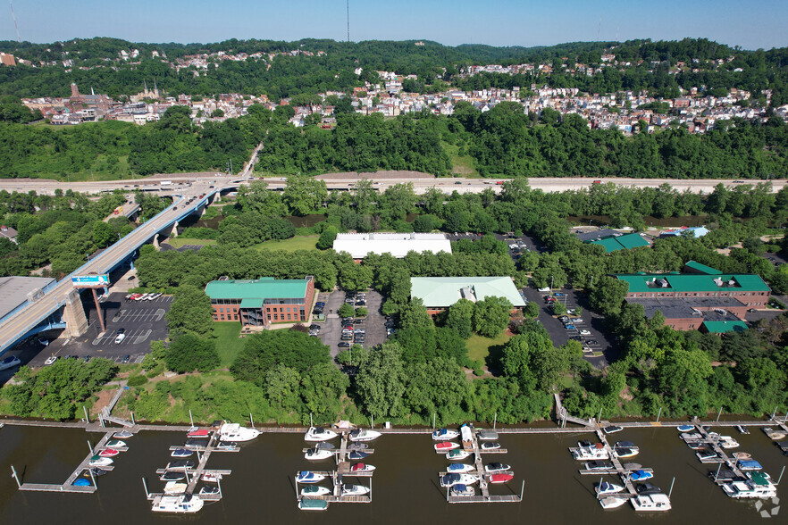 600 Waterfront Dr, Pittsburgh, PA for rent - Aerial - Image 1 of 3