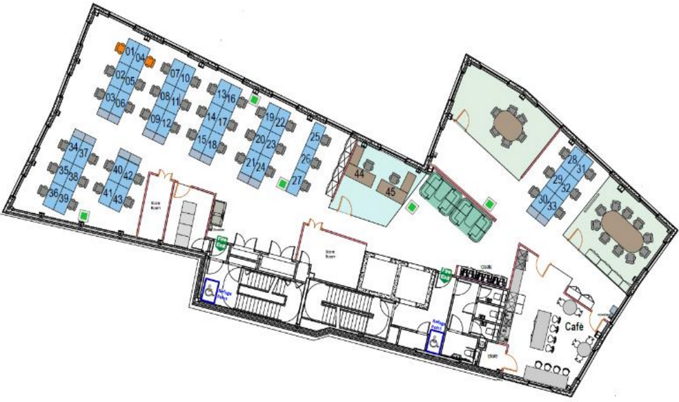 21 Lime St, London for rent - Floor Plan - Image 2 of 3