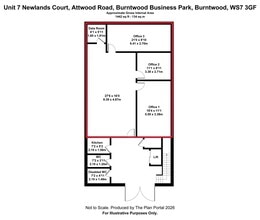 Attwood Rd, Burntwood to rent Floor Plan- Image 1 of 5