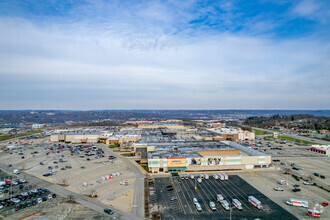 100 Beaver Valley Mall Blvd, Monaca, PA - aerial  map view