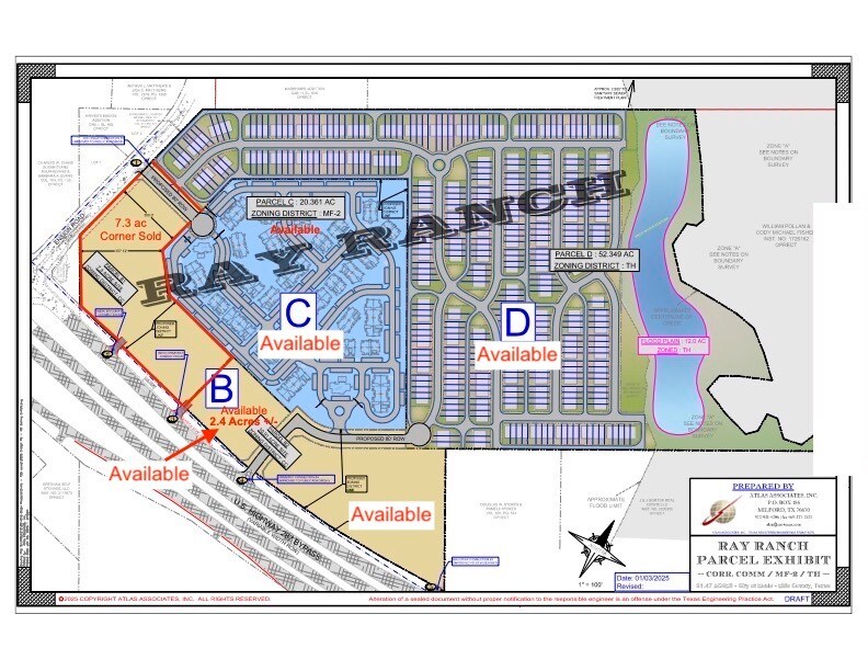 Ensign Road & Hwy 287, Ennis, TX for sale Building Photo- Image 1 of 9