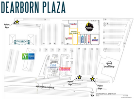 24399-24411 Michigan Ave, Dearborn, MI for rent Site Plan- Image 1 of 1