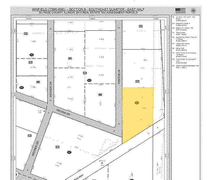 603 Fenton Ln, West Chicago, IL for rent - Plat Map - Image 3 of 3