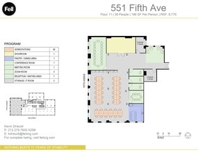 551 Fifth Ave, New York, NY for rent Floor Plan- Image 2 of 2