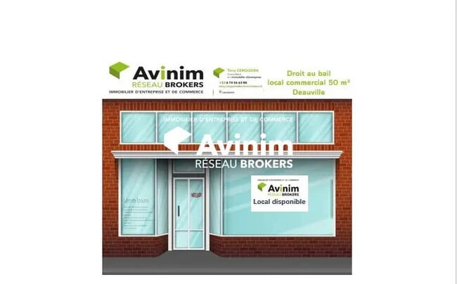 Location Commerce 50 m²