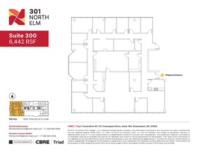 301 N Elm St, Greensboro, NC for rent Floor Plan- Image 1 of 1