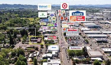 1150-1190 Garfield St, Eugene, OR - AERIAL  map view