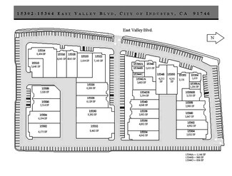 More details for 15310-15332 E Valley Blvd, City Of Industry, CA - Industrial for Rent