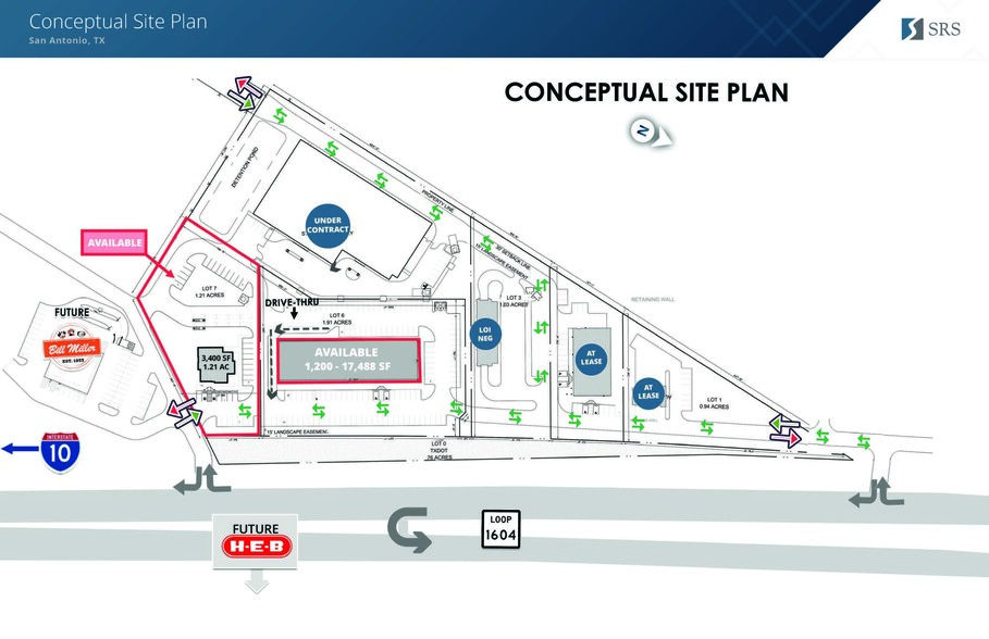 1604 E at IH-10 E, Converse, TX for rent - Site Plan - Image 1 of 2