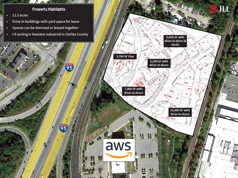 7817 Loisdale Rd, Springfield, VA for rent - Site Plan - Image 2 of 2