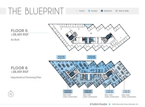 3400 W Riverside Dr, Burbank, CA for rent Floor Plan- Image 1 of 2