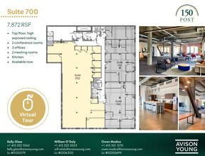 150 Post St, San Francisco, CA for rent Floor Plan- Image 1 of 1