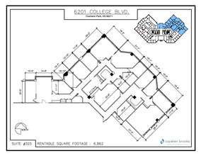 6201 College Blvd, Overland Park, KS for rent Floor Plan- Image 1 of 1