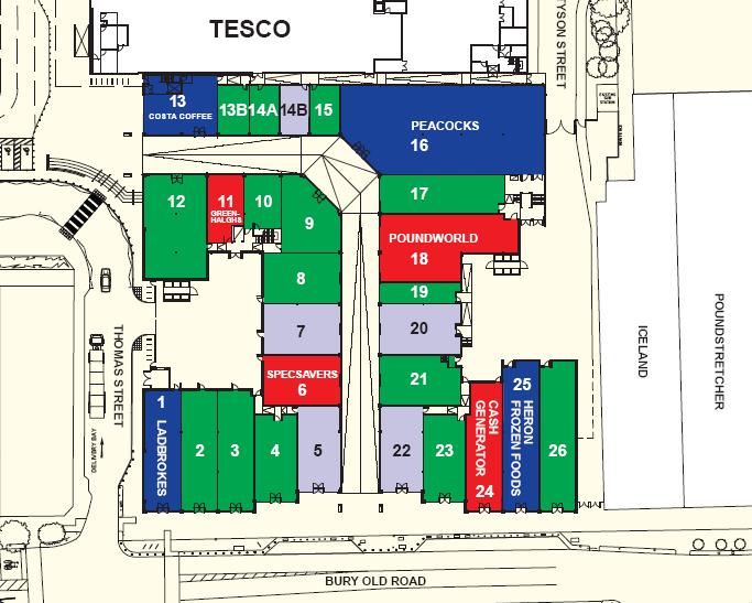 Bury Old Rd, Manchester for sale - Site Plan - Image 1 of 1
