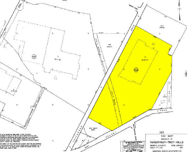 399 Jefferson Rd, Parsippany, NJ for rent - Plat Map - Image 1 of 12