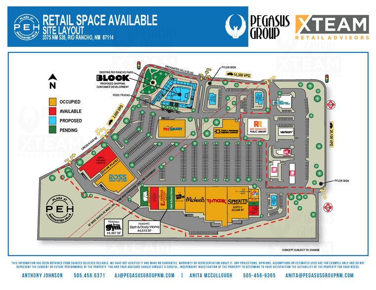 7820 Enchanted Hills NE, Bernalillo, NM for rent - Site Plan - Image 3 of 37