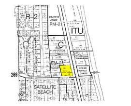 1596 Highway A1A, Satellite Beach, FL for sale Plat Map- Image 1 of 1