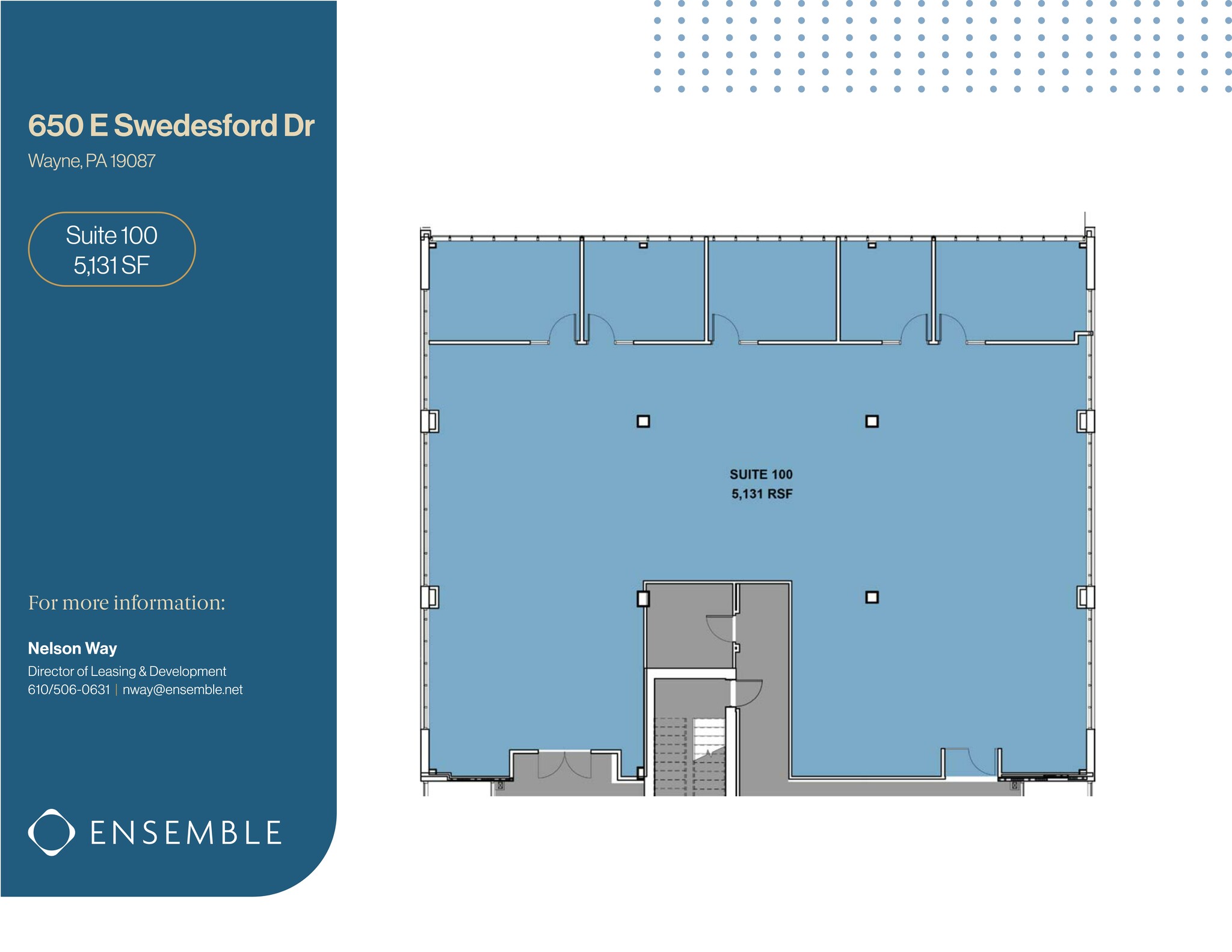 650 E Swedesford Rd, Wayne, PA for rent Site Plan- Image 1 of 2