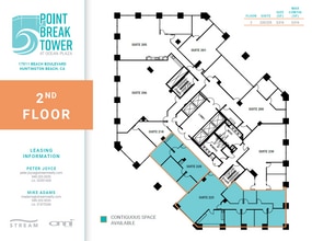 17011 Beach Blvd, Huntington Beach, CA for rent Floor Plan- Image 2 of 2