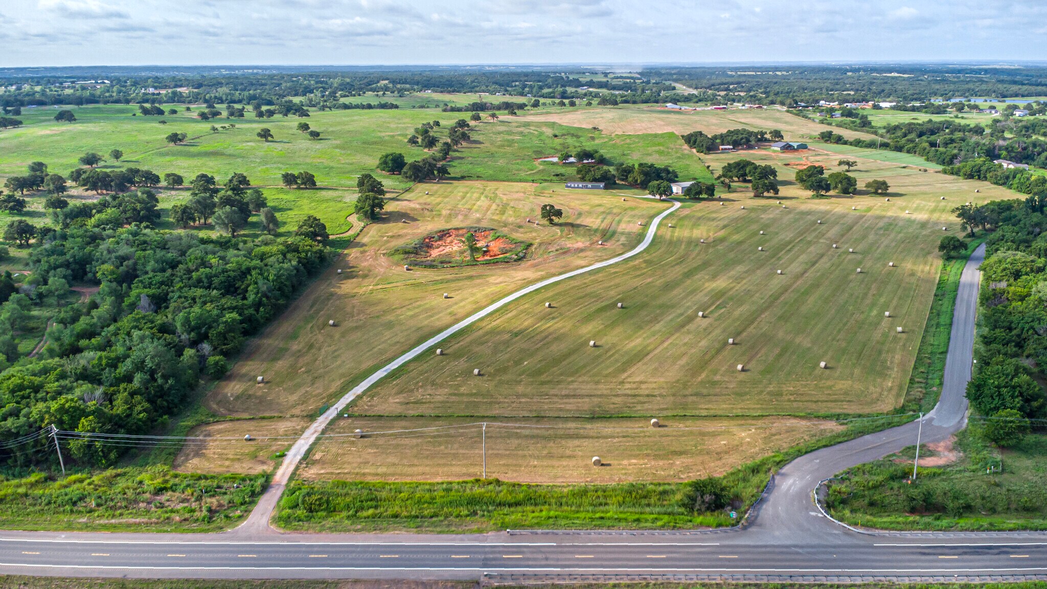 2329 OK-39, Blanchard, OK for sale Aerial- Image 1 of 1