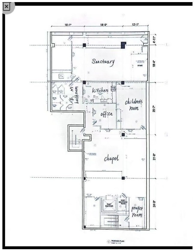 143-26 41st Ave, Flushing, NY 11355 - Unit 2FL - - Floor Plan - Image 1 of 12