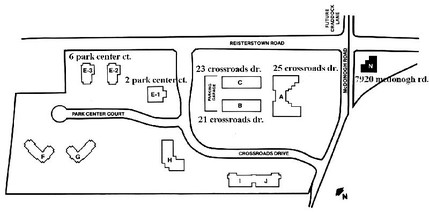 21 Crossroads Dr, Owings Mills, MD for sale Site Plan- Image 1 of 1