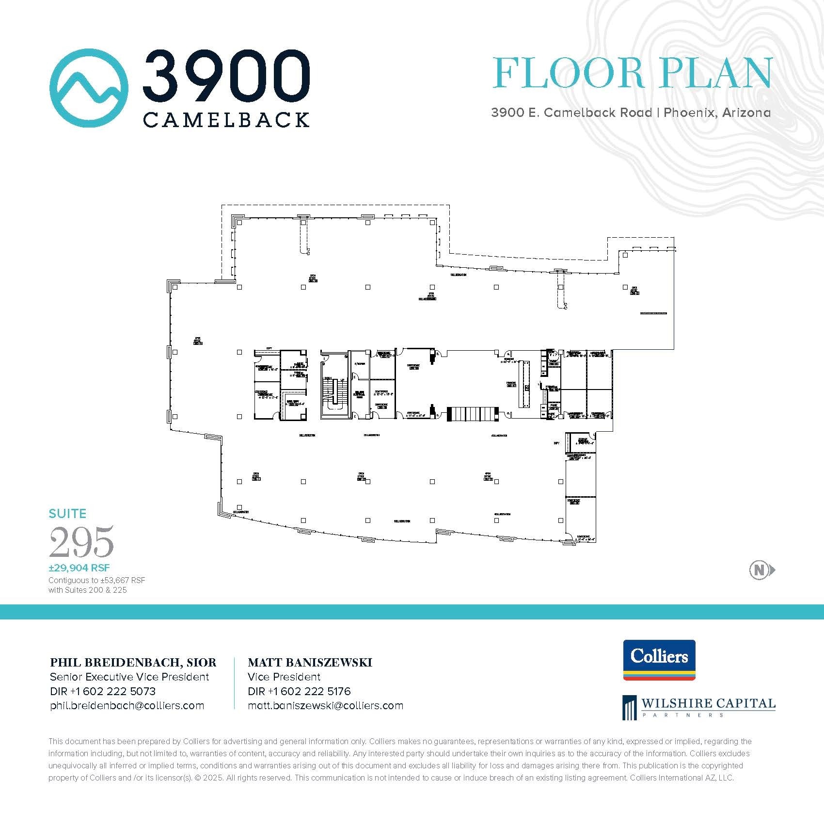 3900 E Camelback Rd, Phoenix, AZ to rent Floor Plan- Image 1 of 1