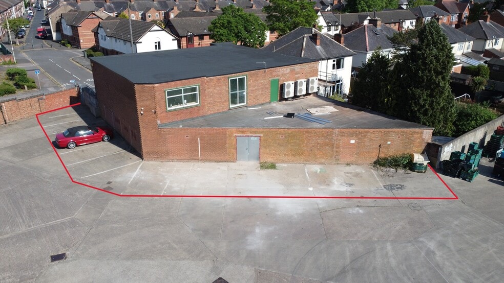 31 Saffron Rd, Wigston to rent - Aerial - Image 2 of 4