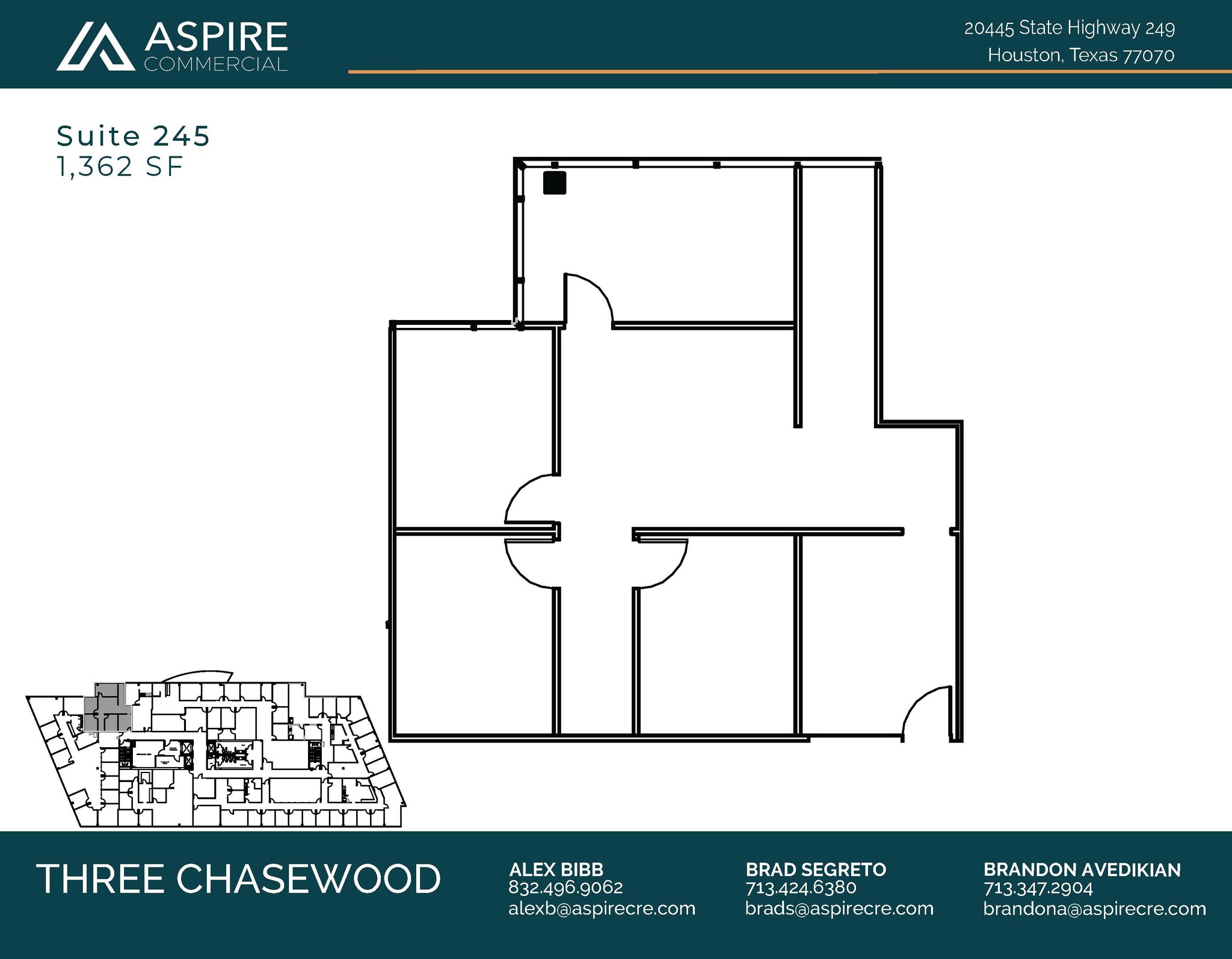 20333 State Highway 249, Houston, TX for rent Floor Plan- Image 1 of 1