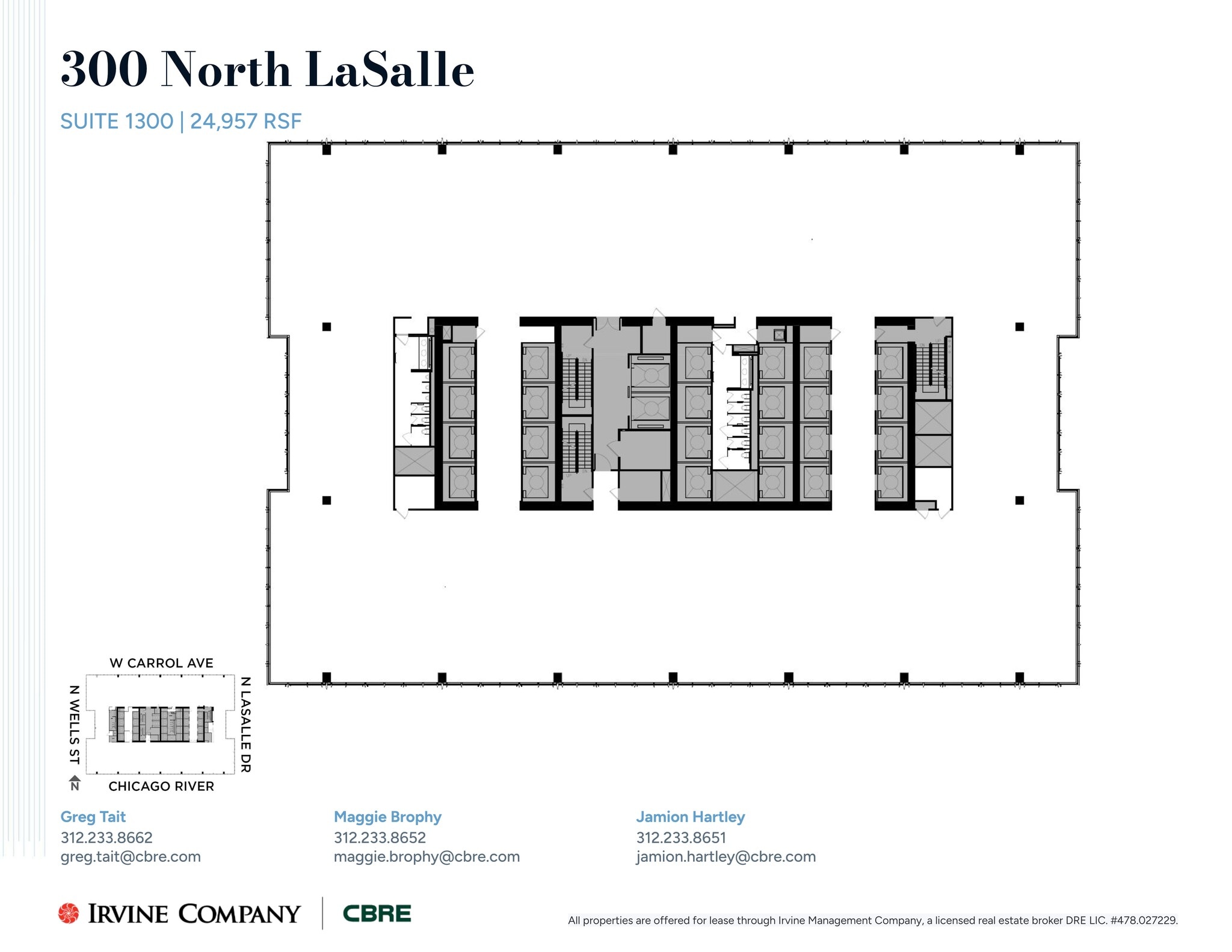 300 N LaSalle St, Chicago, IL to rent Site Plan- Image 1 of 2