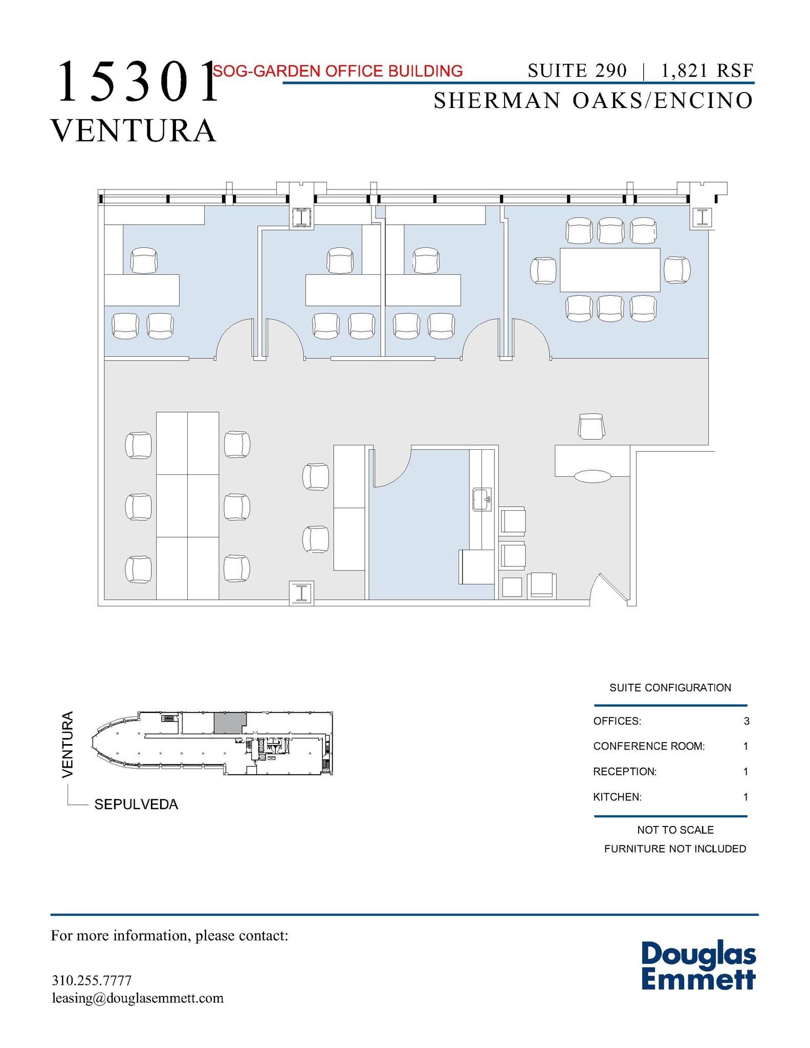 15301 Ventura Blvd, Sherman Oaks, CA for rent Floor Plan- Image 1 of 1