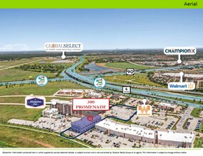 300 Promenade Way, Sugar Land, TX - AERIAL map view - Image1