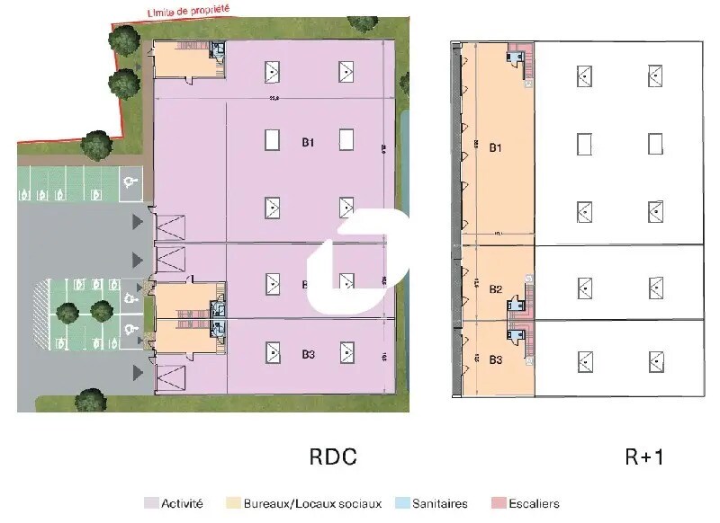 Light Industrial in Montmagny for sale Floor Plan- Image 1 of 6