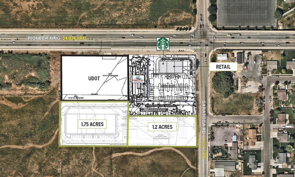 Pioneer Crossing & Saratoga Rd, Saratoga Springs, UT for sale - Site Plan - Image 2 of 2